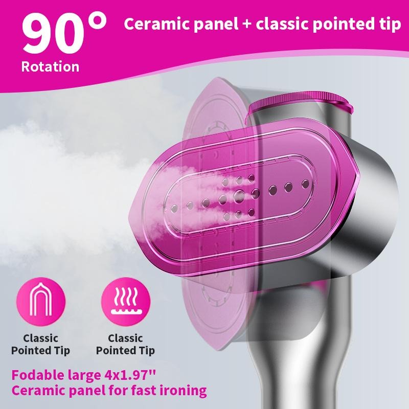 Dr. Flash Garment Steamer for Clothes, Portable Travel Clothing Steamer Iron