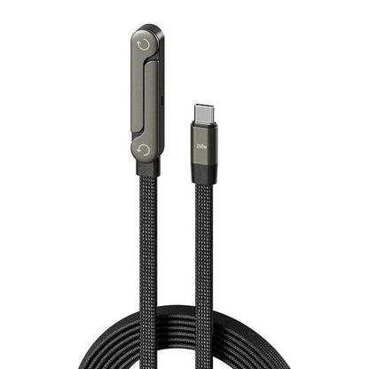 🔥HOT DEAL | ⚡Invisible Holder Charger & Stand | 240W Super-Fast 2-in-1 Cable 📱