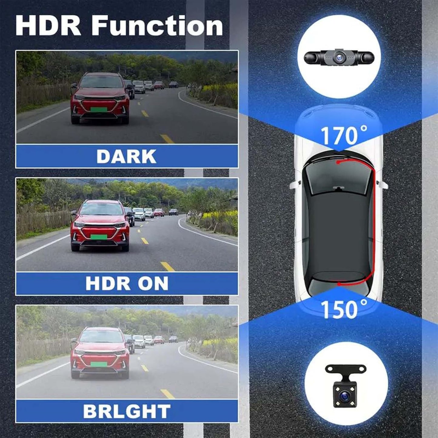 🎁 49% OFF – Full View Car Dashcam System | Buy More Save More 🔥