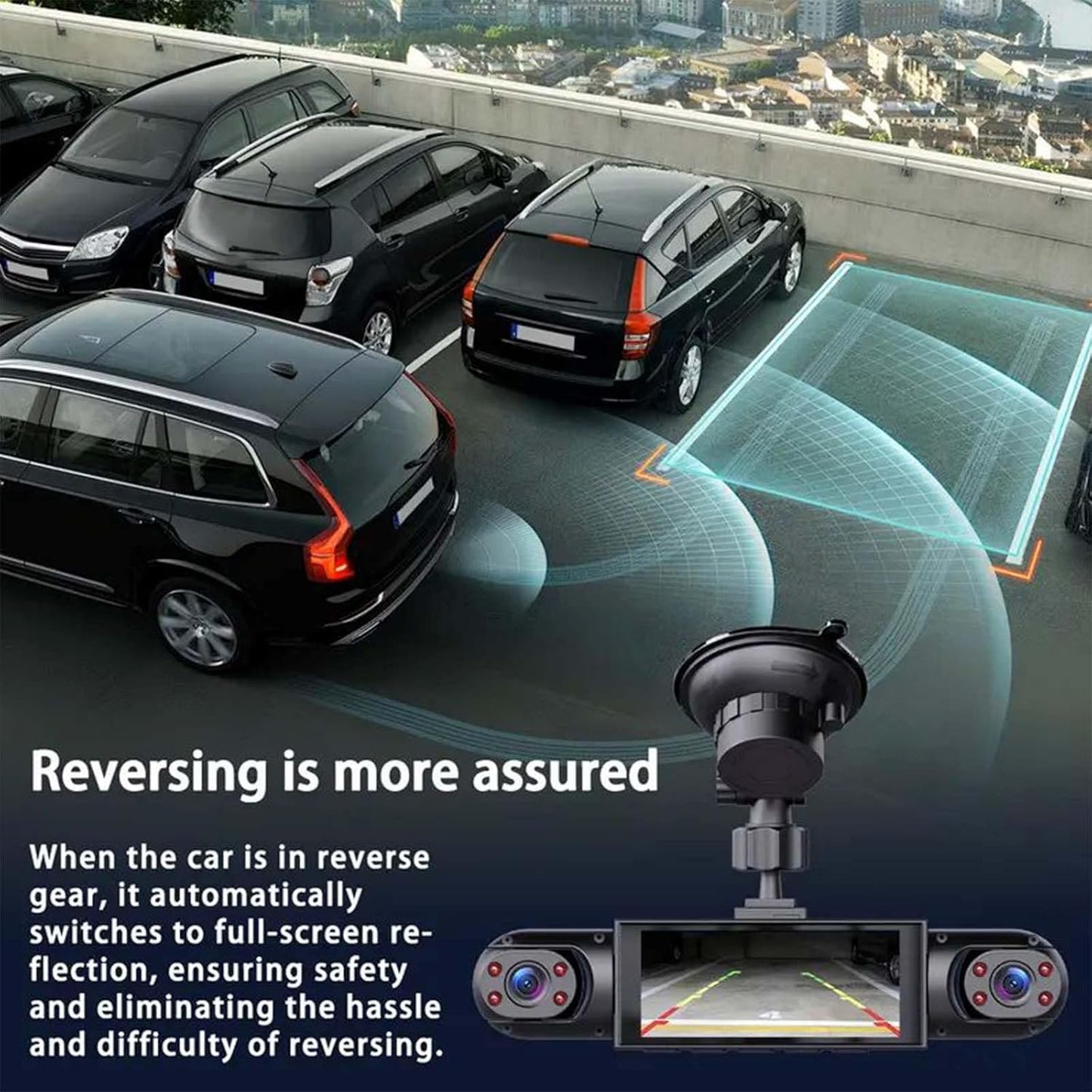 🎁 49% OFF – Full View Car Dashcam System | Buy More Save More 🔥